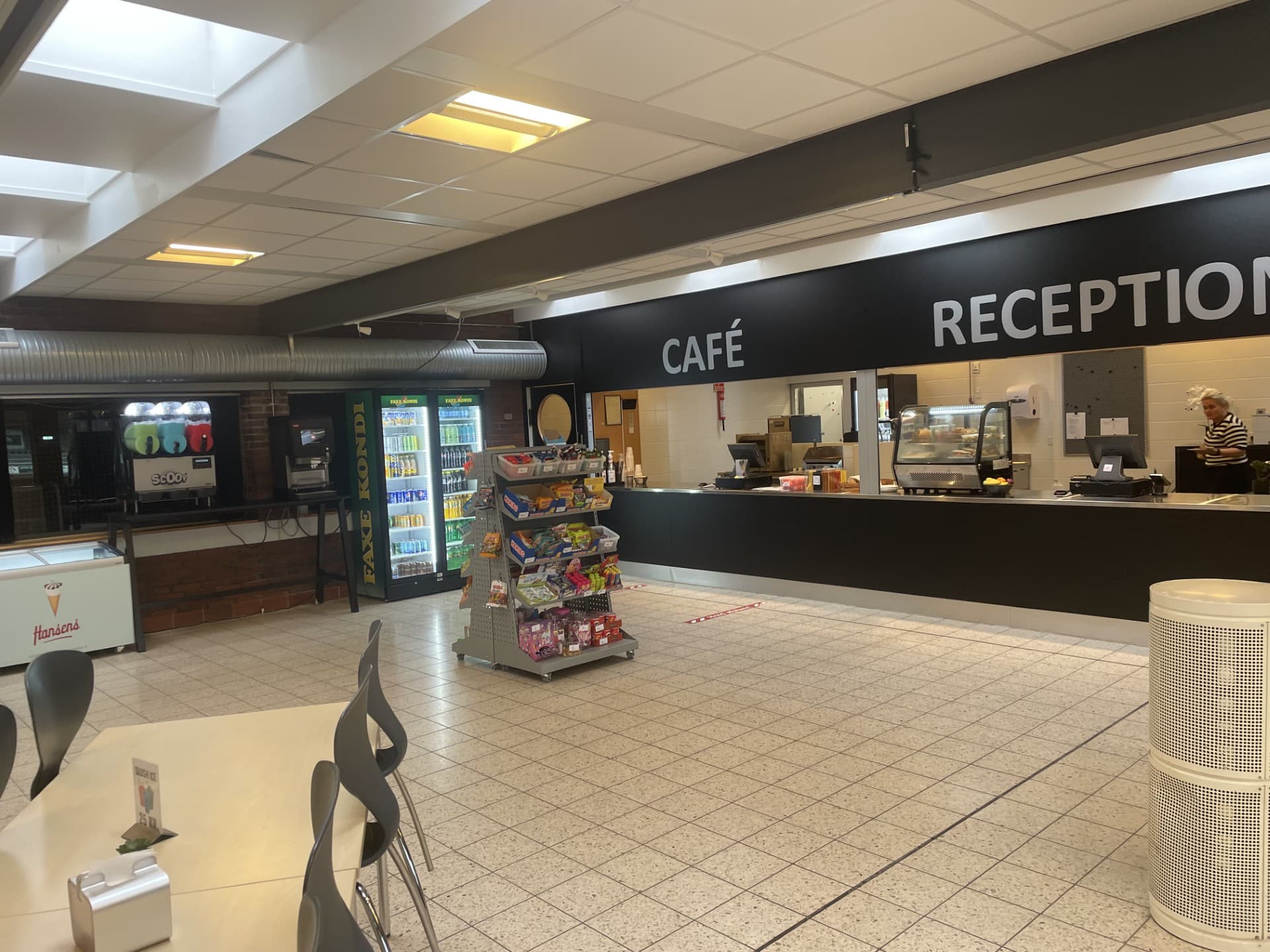 Sportscafé i Billund Idrætscenter